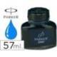 Tinta estilografica Parker Azul Real