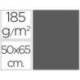 Cartulina Guarro gris plomo 500 x 650 mm 185 g/m2