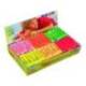 Plastilina Jovi Fluorescentes pequeñas colores surtidos Caja de 30 unidades 50 gr