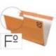 Carpeta colgante Gio Folio con visor superior Kraft eco Lomo 30 mm 