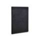 Libreta Clarefontaine negro A5 tapa cartulina rayado horizontal 96 hojas