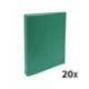 Carpeta Exacompta carton verde 2 anillas