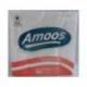 Servilletas de papel Amoos blanco