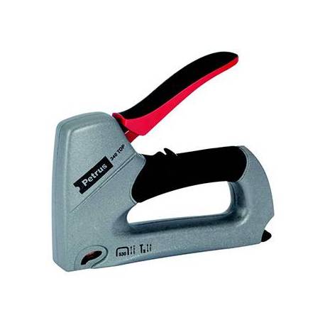 Grapadora Petrus clavadora 340 de aluminio