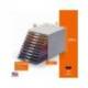 Fichero cajones Durable plastico aplilables 10 cajones gris
