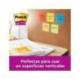 Post-it Bloc de notas adhesivas super sticky 47,6 x 47,6 mm 90 hojas pack 12 blocs colores