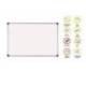 Pizarra Blanca Vitrificada Magnetica marco de aluminio 150x100 Bi-Office