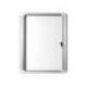Vitrina de anuncio Bi-0ffice magnetica para exterior con marco de aluminio y cerradura