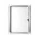 Vitrina de anuncio Bi-0ffice magnetica para exterior con marco de aluminio y cerradura