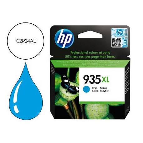 CARTUCHO INK-JET HP 935XL COLOR CIAN C2P24AE