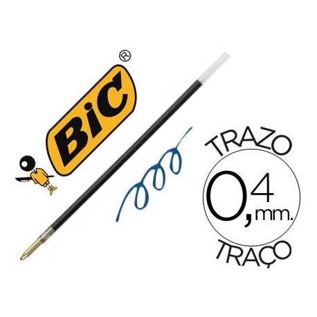 Recambio Boligrafo Bic Peana Pen Desk 0,4 mm Azul