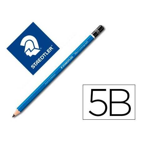 Lapices de grafito Staedler Mars Lumograph 100 5B