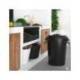 Cubo basura negro tapa para bolsas 85 x 105 cm