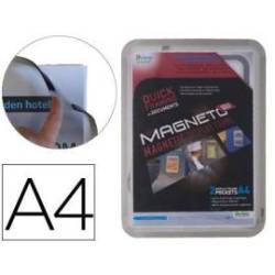 Marco Tarifold Din A4 magnetico gris pack de 2