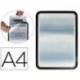 Marco Tarifold Din A4 adhesivo negro pack de 2