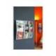 Expositor mural Fast-Paperflow plastico blanco