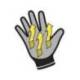 Guante DeltaPlus Poliester palma Poliuretano talla 8