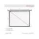 Pantalla Nobo mural blanco mate 1750x1325 mm