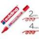 Rotulador Edding 750 color rojo