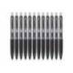 Boligrafo Uni-Ball roller UMN-207 negro trazo 0,4 mm
