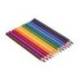 Lapices de colores Jovi Maxi triangulares 12 colores surtidos
