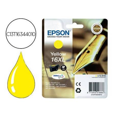 CARTUCHO INK-JET EPSON 16XL COLOR AMARILLO C13T16344012