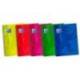 BLOC ESPIRAL MARCA OXFORD TAPA PLASTICO OPTIK PAPER FOLIO 80 HOJAS 90 GR CUADROS 4 MM COLORES SURTIDOS " NO SE PUEDEN ELEGIR"