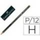 Lapices de grafito Faber Castell 9000 H