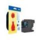 Ink-jet Brother LC121CBP cian 300 pag dcp-j132w/152w/552dw/752dw mfc-j470dw/650dw/870dw