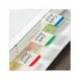 Post-it ,® Banderitas separadoras Index color verde, rojo y azul