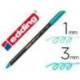 Rotulador Edding 1200 verde metalizado nº 74