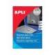Etiquetas Apli adhesiva 10071 metalizada 210x297 mm caja 20 hojas con 20