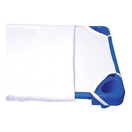 SABANITA MARCA AMAYA PARA CAMA GUARDERIA BLANCA 50% ALGODON 50% ACRILICO 126X55 CM