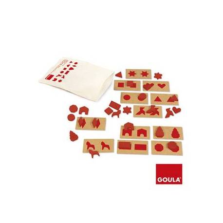 Juego Educativo a partir de 3 años Percepcion Tactil y asociacion Goula