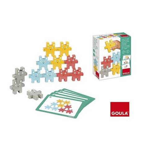 Juego Didactico a partir de 2 años Apilable Conejitos marca Goula