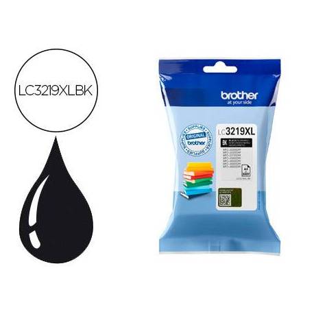 Cartucho Brother LC-3219 XLBK color Negro Larga Duracion mfc-j6530dw / mfc-j6930dw