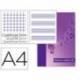 Bloc Musica Oxford A4 24 hojas 90 gr Pentagrama Interlineado 2 mm+ cuadricula 5mm