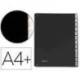 Carpeta Clasificadora Pardo A4+ Carton Compacto con Fuelle 12 departamentos Negro