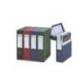Archivador con tapa Pardo Azul 335x250x80 mm