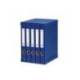 Modulo con 5 archivadores Pardo Folio Azul