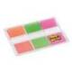 Post-it ® Banderitas Separadoras Index Medianas Naranja, Rosa, Verde