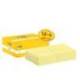 Bloc Quita y Pon Post-It ® Super Sticky 76x127 mm Amarillo Canario