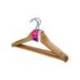 Percha de madera infantil 3 unidades