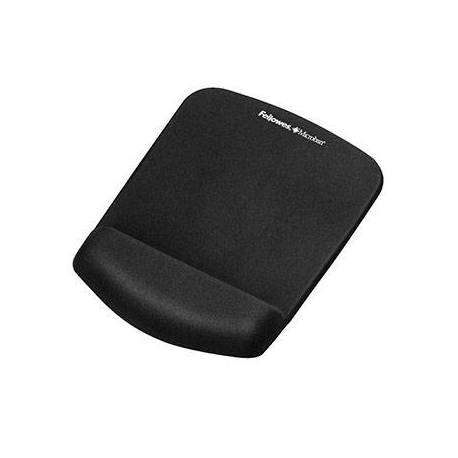 Alfombrilla con reposamuñecas para ratón Fellowes Negro FoamFusión™