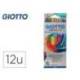 Lapices de colores Giotto Stilnovo acuarelables caja de 12 colores