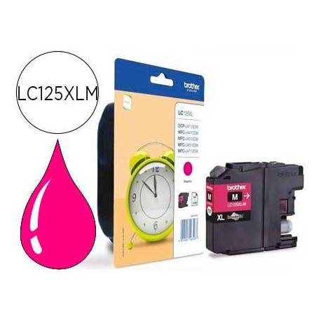 Ink-jet Brother mfc-j4410dw/4510 dw magenta LC125XLMBP