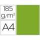 Cartulina Guarro din A4 verde manzana 185 gr paquete 50 hojas