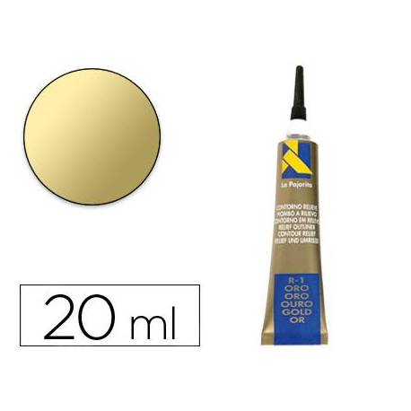 Pasta relieve La Pajarita 20 ml oro