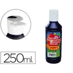 Tempera liquida Jovi negro 250 cc