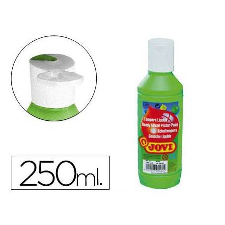Tempera liquida Jovi verde 250 cc